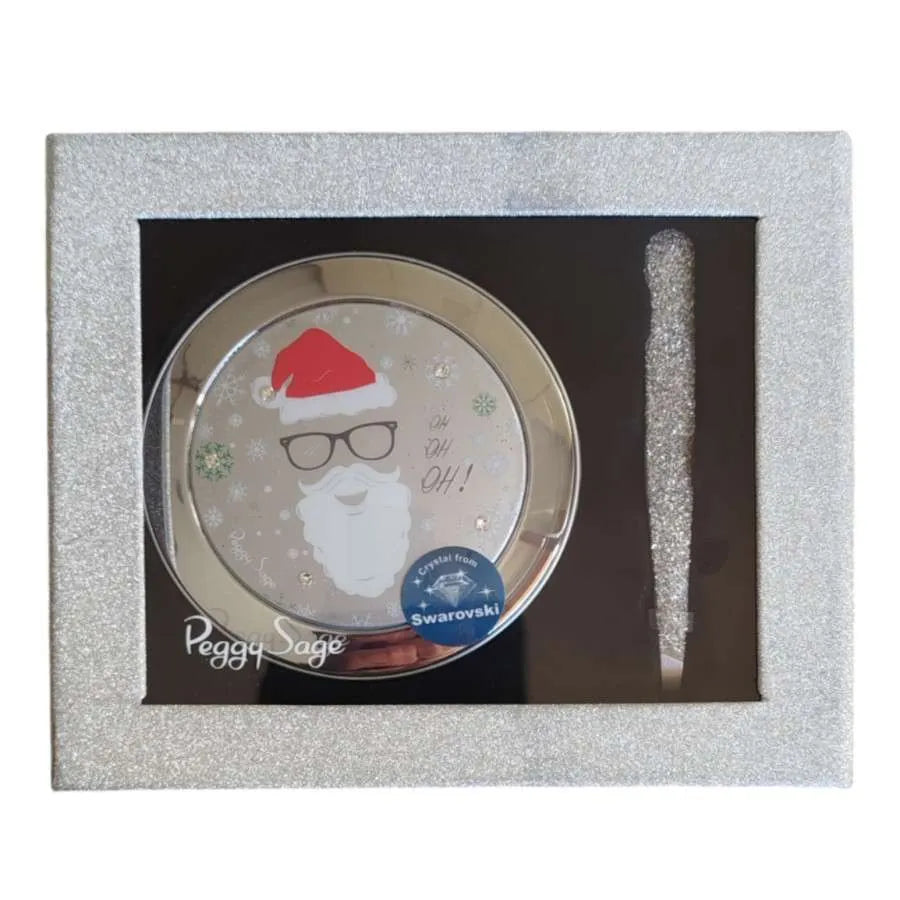 Peggy Sage Set Regalo Specchietto E Pinzetta Natale