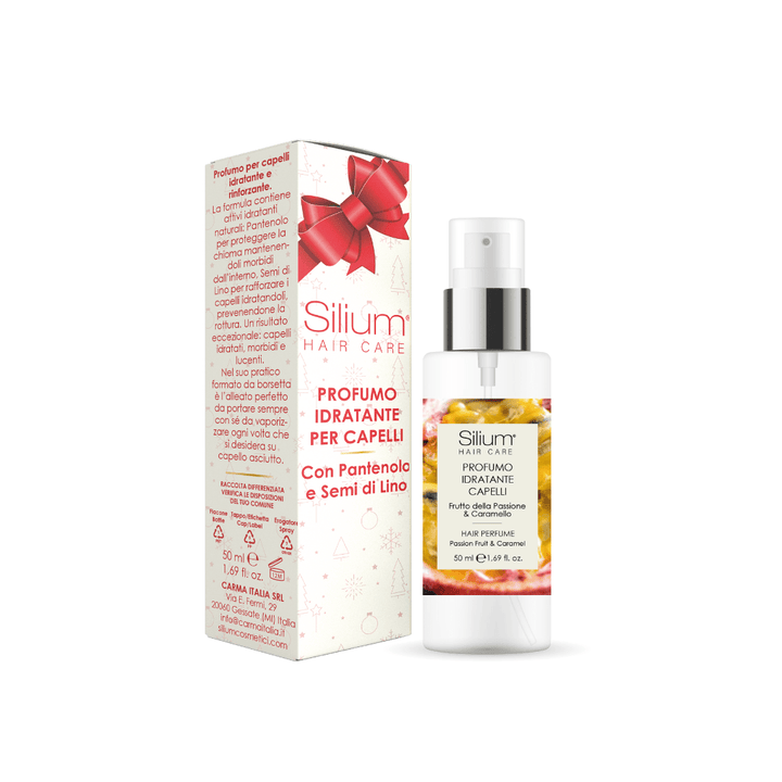 Silium Hair Care Profumo Idratante Per Capelli Frutto Della Passione & Caramello 50 ml