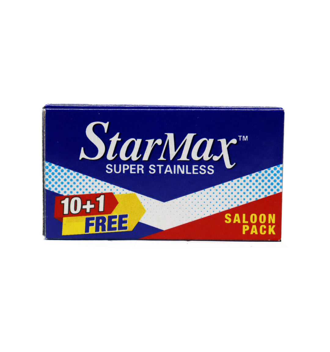 

StarMax Super Stainless Beard Blades Box of 10 +1 pcs
