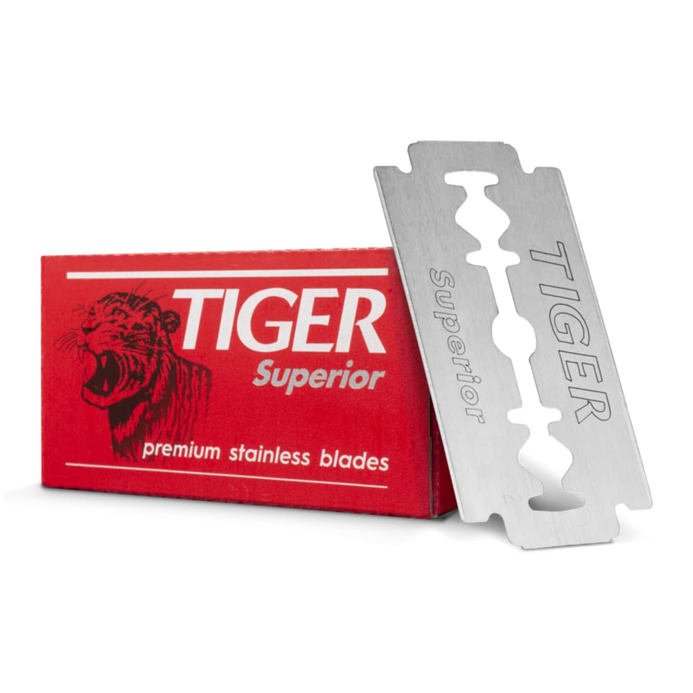 Tiger Superior Lamette Da Barba Stainless Steel Box Da 5 pz