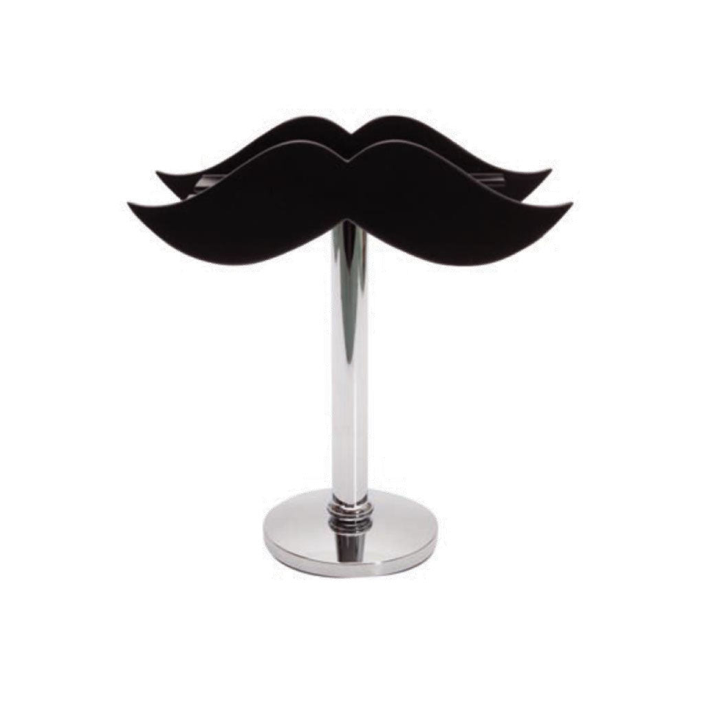 

Timor Stand for Brush and Moustache Razor in Steel