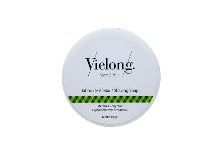 Vielong Sapone Da Barba Rinfrescante Con Aloe Vera E Vitamina E 100 ml