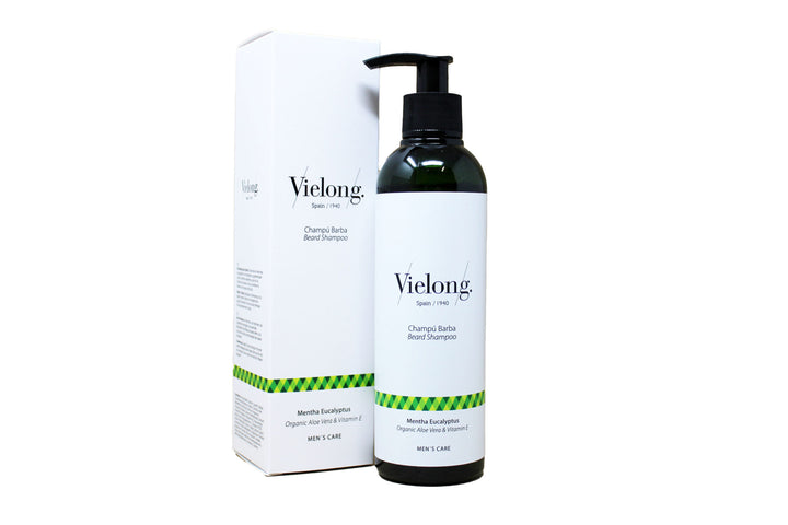 Vielong Shampoo Per Barba Rinfrescante Con Aloe Vera E Vitamina E 250 ml