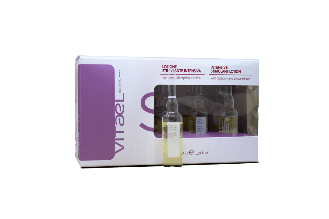 

Vitael Intensive Stimulating Lotion for Prevention of Hair Fall - 10 Ampoules of 7 ml each