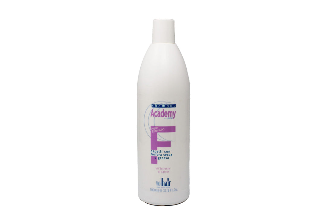 Volhair Academy Line Shampoo Per Capelli Con Forfora Secca O Grassa 1000 ml