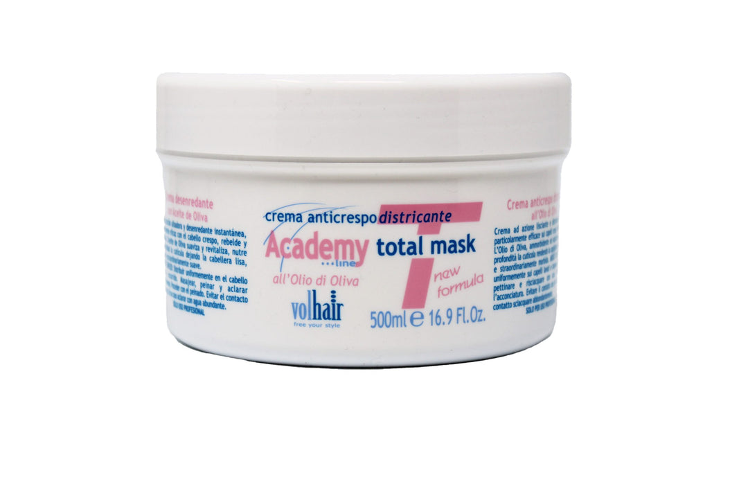 Volhair Academy Line Total Mask Maschera Per Capelli Anticrespo Districante 500 ml