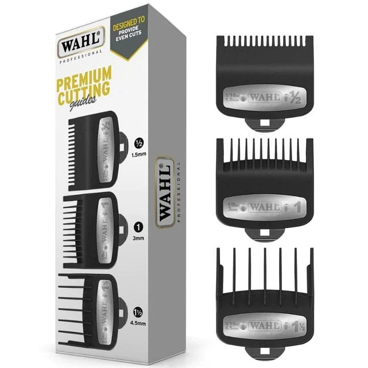 

Wahl Premium Cutting 3 with 1.5mm, 3mm, and 4.5mm level adjustments.
