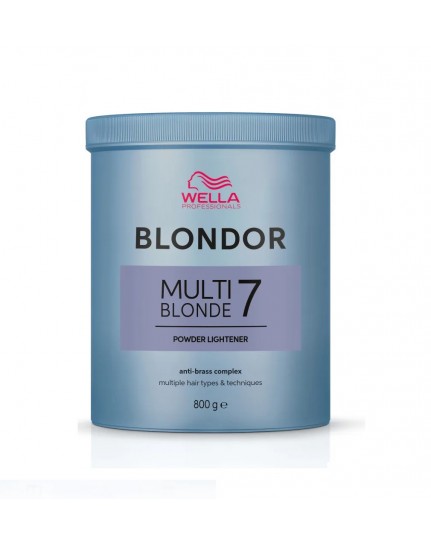Wella Blondor Multi Blonde 7 Decolorante Per Capelli Antigiallo 800 gr