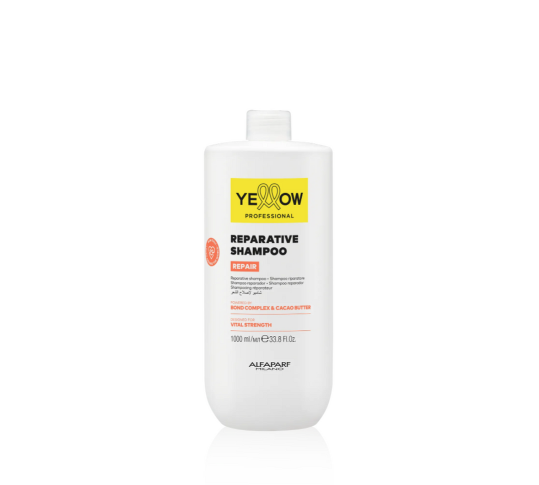 Alfaparf Yellow Reparative Shampoo Riparatore Per Capelli Danneggiati E Sfibrati 1000 ml