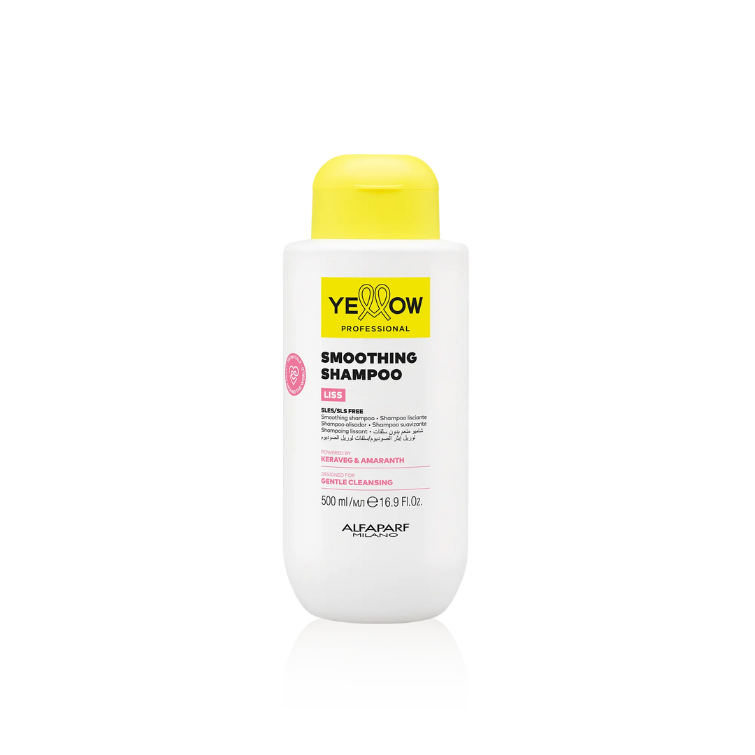 Alfaparf Yellow Liss Smoothing Shampoo Lisciante Anti Crespo Per Capelli 500 ml