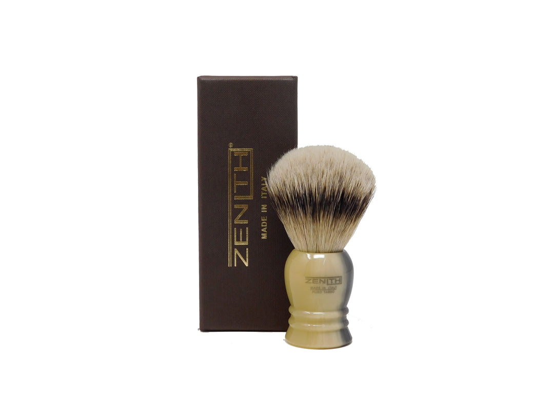 

Zenith Shaving Brush In Silvertip Badger Hair Art.201 SB.