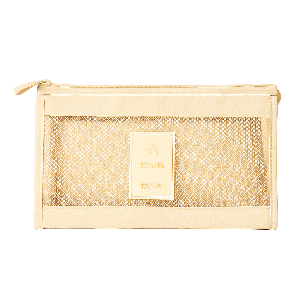 Travel Beauty Case Organizer Da Viaggio Avorio