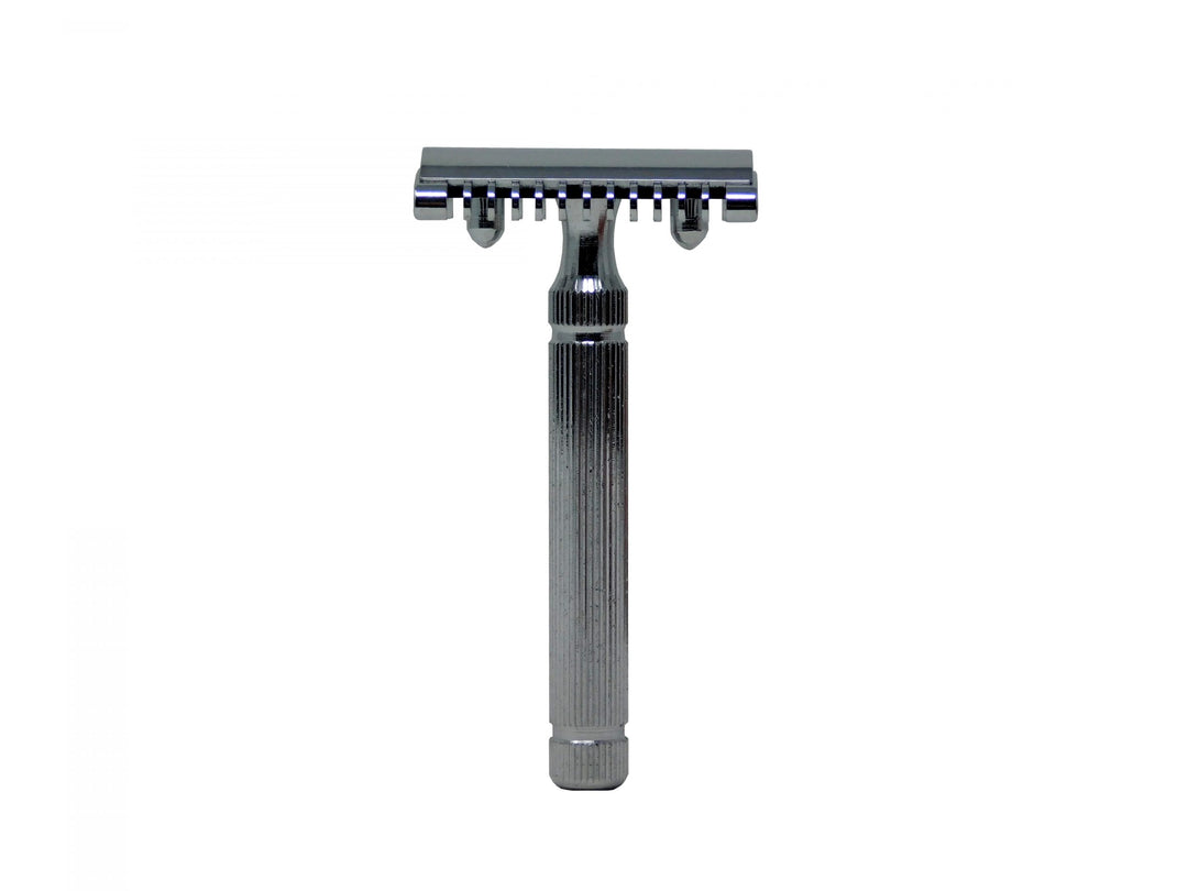 

Fatip Small Chrome Safety Razor with Open Comb
