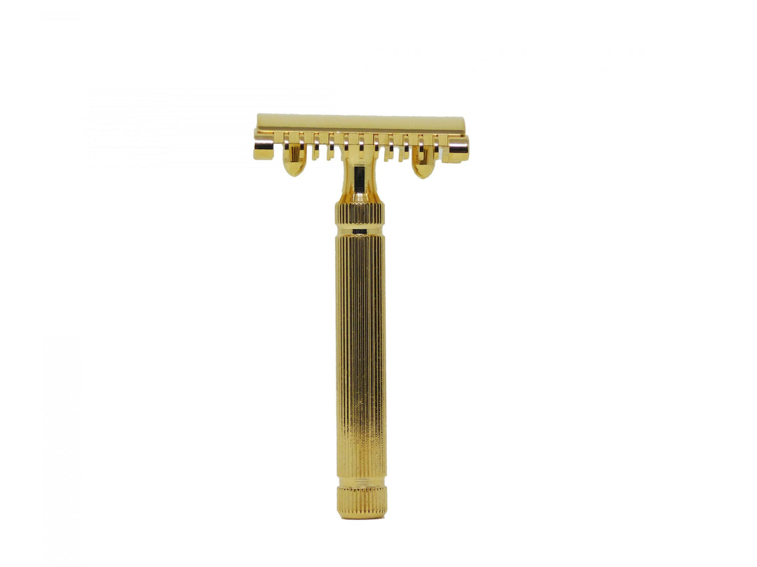 

Fatip Small Golden Open Comb Safety Razor