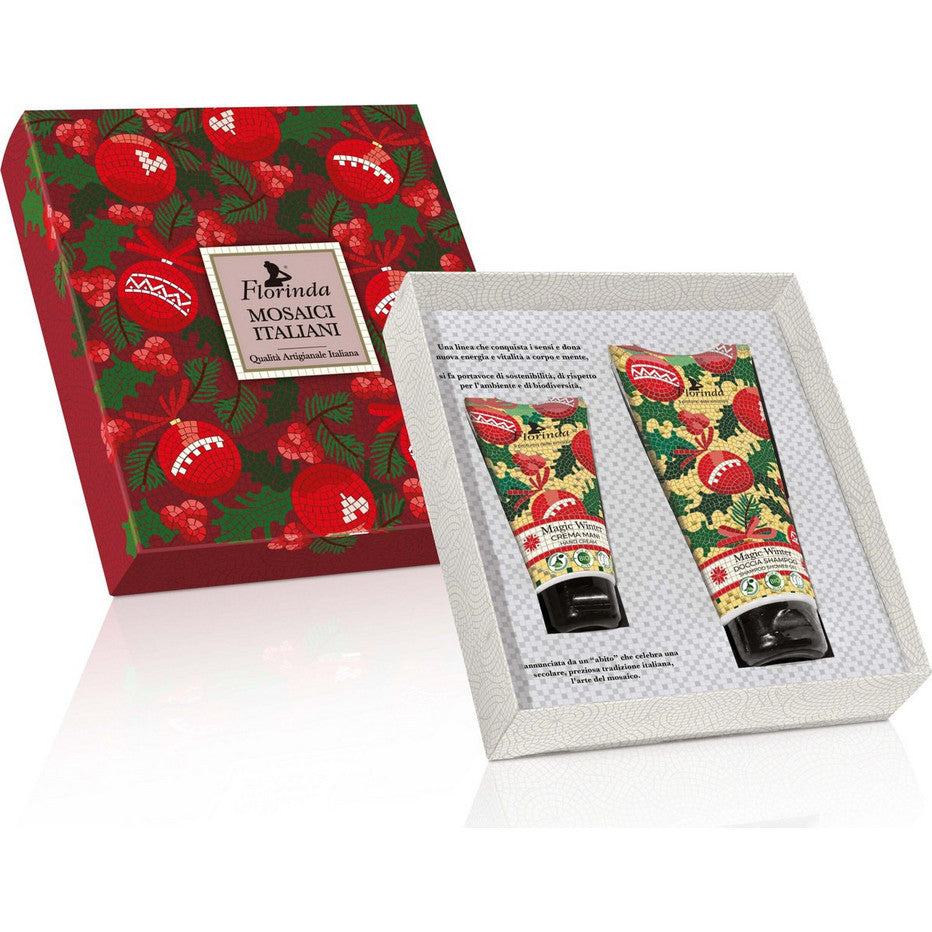 Florinda Italian Mosaics Magic Winter Hand Cream 75 ml + Shower Shampoo 200 ml
