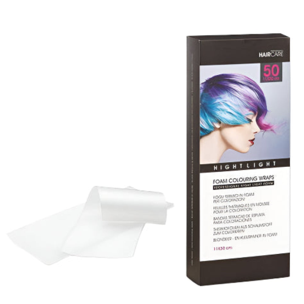 Professional Hair Care Fogli Termici In Foam Per Colorazioni 11x30 cm 50 pz