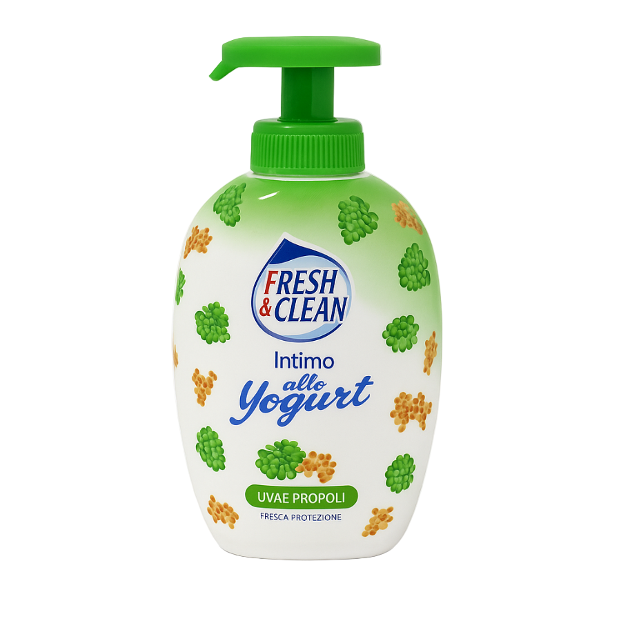 Fresh & Clean Detergente Intimo Allo Yogurt Con Uva E Propoli 200 ml