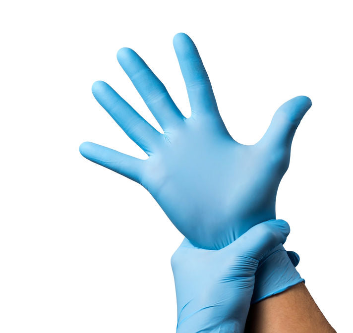 

Blue Nitrile Gloves Pack of 100 pieces