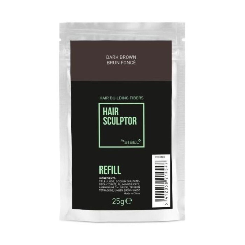 Hair Sculptor Włosy Rzeźbiarz Ciemnobrązowa Włóknina Powiększająca 25 g