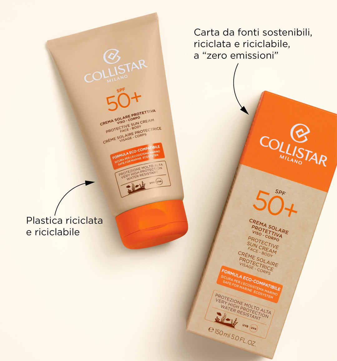 

Collistar Protective Sun Cream SPF 50+150 ml