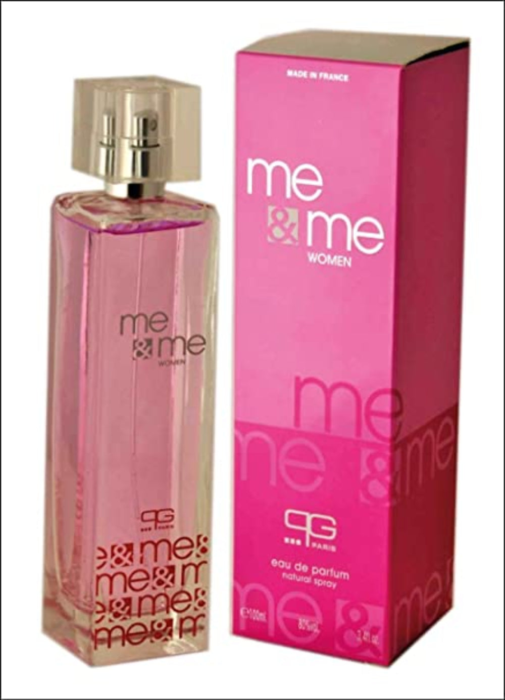 PG Paris Genève Me & ME Eau De Parfum Spray Naturel 100 ml Équivalent Giorgio Beverly Hills Femme