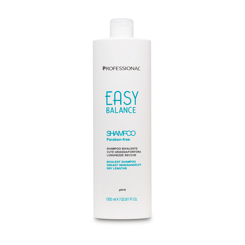 

Professional Easy Balance Bivalent Shampoo for Oily Scalp and Dandruff, 1000 ml.