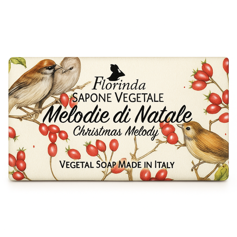 Florinda Vegetale Saponetta Mani E Corpo Melodien Von Weihnachten 100 gr