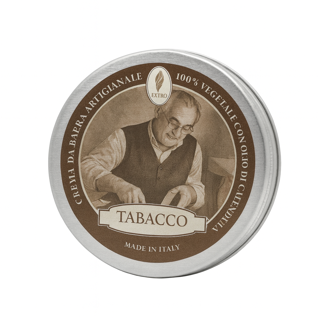 Extrò Cosmétiques Savon À Barbe Artisanal Tabac 150 ml