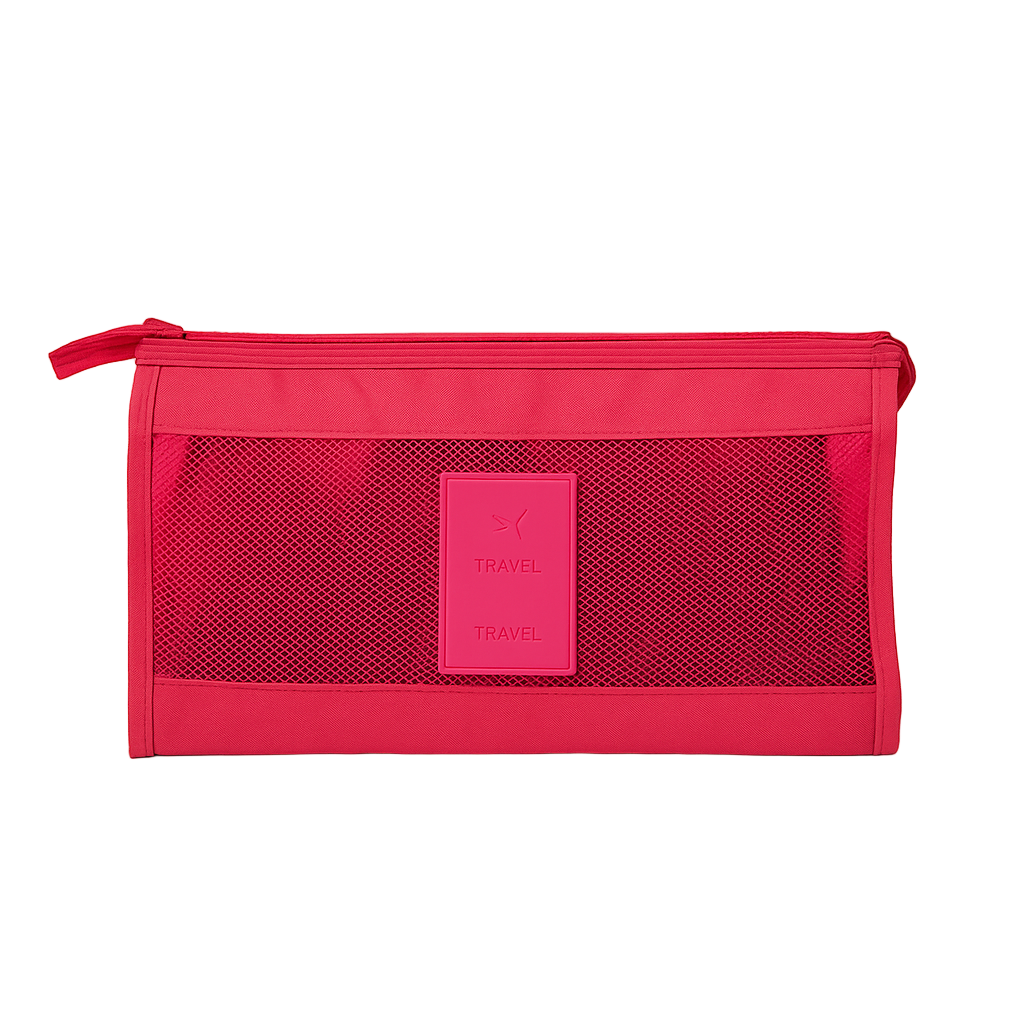 Travel Beauty Case Organizer Da Viaggio Fucsia