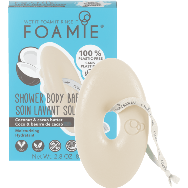 

Foamie Moisturizing Solid Body Soap Shake Your Coconuts with Coconut and Cocoa Butter 80 gr 