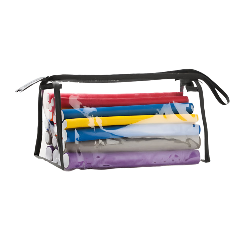 Xanitalia Zestaw Elastycznych Wałków do Włosów Różne Rozmiary 24 szt.