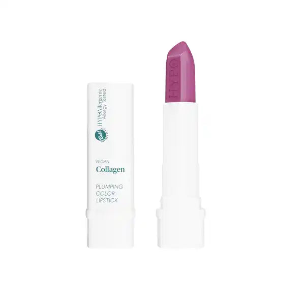 HypoAllergenic Collagen Plumping Color Lipstick Rossetto Vegano
