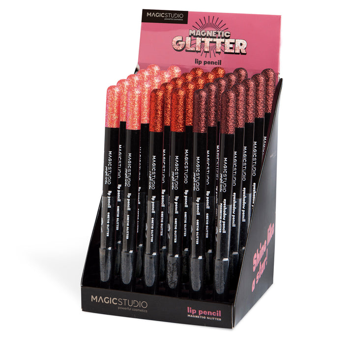 Magic Studio Lip Pencil Magnetic Glitter Matita Labbra Glitterata