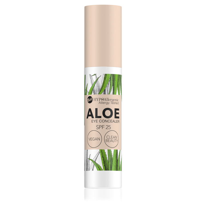 :


Hypoallergenic Aloe Liquid Concealer for Eye Contour SPF 25
