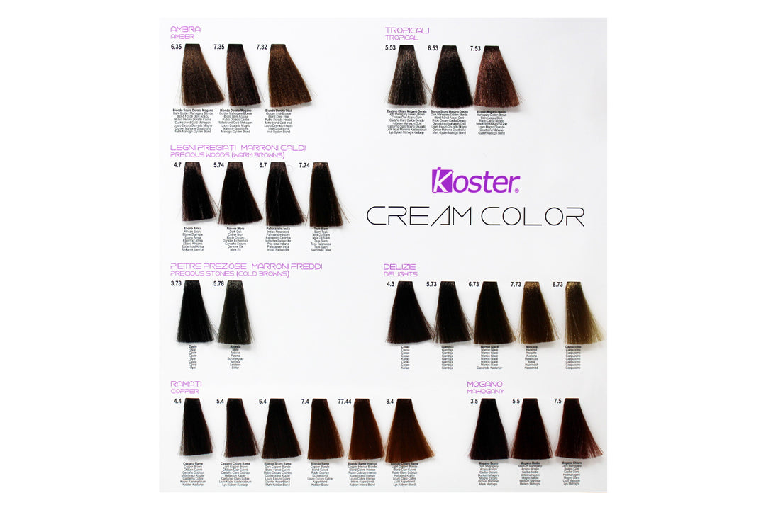 

Koster Cream Color Hair Color 100ml