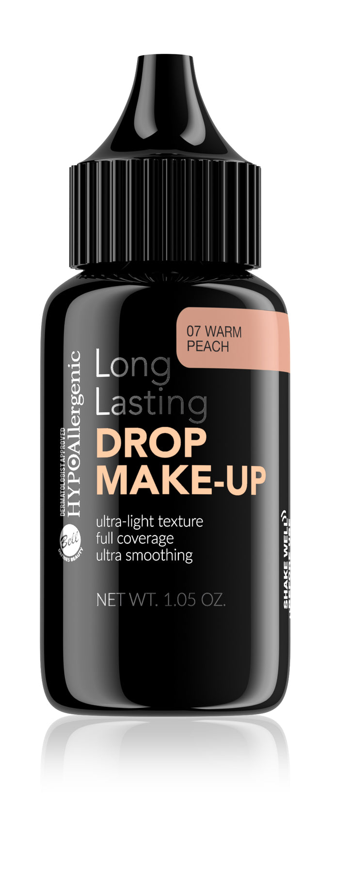 

Hypoallergenic Long Lasting Drop Make Up High Coverage Foundation 30 gr